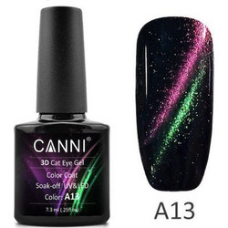 Canni 3D Gel A13 Cat Eye Ημιμόνιμο Βερνίκι Νυχιών 7.3ml