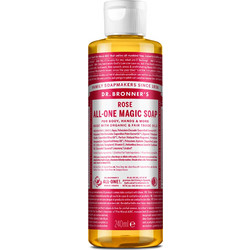 Dr. Bronner's Rose Pure Castile Κρεμοσάπουνο 240ml