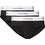 Calvin Klein Ανδρικά Σλιπ Βαμβακερά Μαύρα 3Pack LV00NB4388-UB1