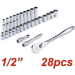 MILWAUKEE 4932471864 Σειρά καρυδάκια 1/2" (28 τεμ)