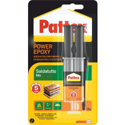 PATTEX POWER EPOXY ΚΟΛΛΑ PATTEX 2 ΣΥΣΤΑΤΙΚΩΝ ΣΕ ΣΥΡΙΓΓΑ 28GR