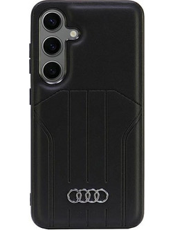 Audi Synthetic Leather MagSafe S24 S921 black/black hardcase AU-TPUPCMS24-Q5/D1-BK