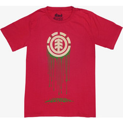 ELEMENT Men Faid T-Shirt - RED - 1019-1001-1050-RED