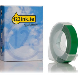 Συμβατή Ταινία Dymo S0898160 Ανάγλυφη White on Green 3m x 9mm (123ink)