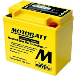 Motobatt Μπαταρία Μοτοσυκλέτας AGM MBTZ7S 130A 6.6Ah