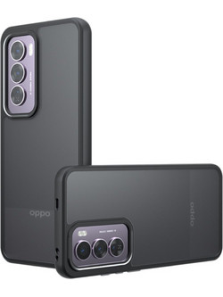 Θήκη Oppo Reno12 Pro 5G BASEUS Skin Sensation Series Case Thin με matte επιφάνεια και ενισχυμένο Lens Protection Πλάτη TPU μαύρο
