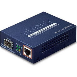 Media Converter Planet 100/1000BASE-X to 10/100/1000BASE-T PoE+ (GTP-805A)