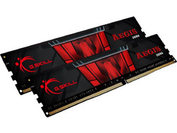 G.Skill Aegis 16GB (2X8GB) DDR4 RAM 3200MHz C16 Black