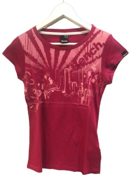 BENCH Women T-Shirt Trend - GREEN SQUARE - 100-BEN2