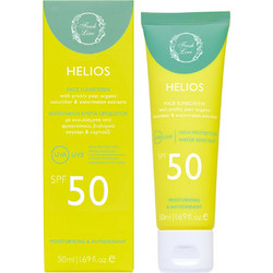 Fresh Line Helios Αντηλιακή Κρέμα Προσώπου με Χρώμα SPF30 50ml