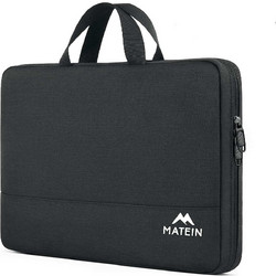 Υφασμάτινος Χαρτοφύλακας Matein 1025 Μαύρο - Για Laptop 15,6" & Αδιάβροχος Μαύρο