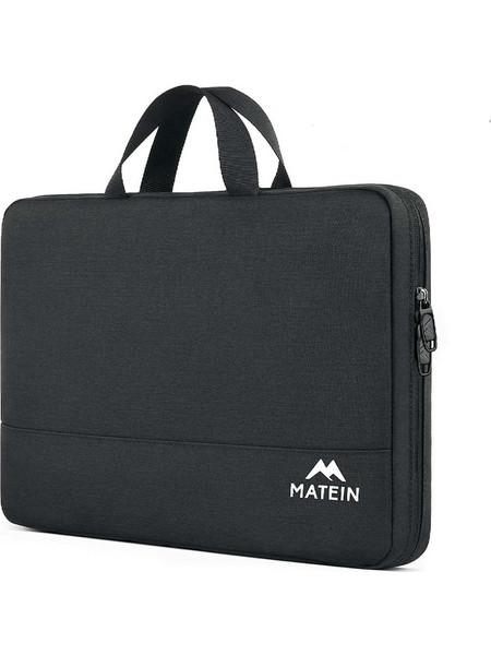 Υφασμάτινος Χαρτοφύλακας Matein 1025 Μαύρο - Για Laptop 15,6" & Αδιάβροχος Μαύρο