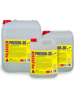 Polarchem PRESOC-30 Όξινο Καθαριστικό Αλάτων - Τσιμέντων - Πλακιδίων 4L