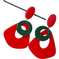 Ghetto Geometric Acrylic Earrings