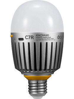 Godox C7R - KNOWLED RGBWW Λάμπα Ε27 με ενσωματωμένη μπαταρία