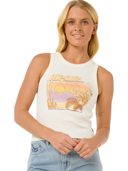 RIP CURL T-Shirts LA PALOMA TANK - ΜΠΕΖ