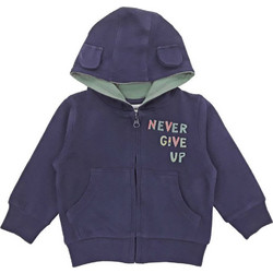 Ζακέτα με Κουκούλα Never Give Up Venere Dark Blue 80210910001