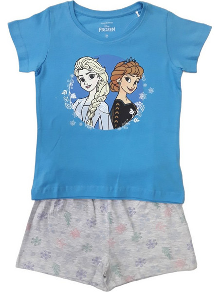 Πιτζάμα Κοντομάνικη Elsa Anna Blue 80202620001