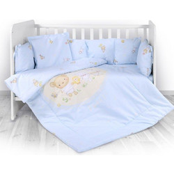 Lorelli Bear Party Σετ Κούνιας Blue 4τμχ 20800143701