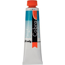 Talens Cobra Study water mixable oil 522 turq. blue 40ml