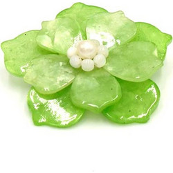 LAPEL PIN FLOWER SHAPED καρφίτσα σε σχήμα λουλουδιού