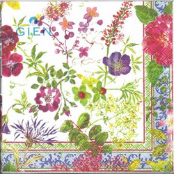Χαρτοπετσέτες Φαγητού Millefleurs 16.5x16.5 Gien (20 Τεμάχια)