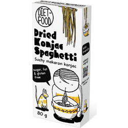 Αποξηραμένα Ζυμαρικά Konjac Shirataki Σπαγγέτι Keto-Friendly Diet Food 80g - Diet Food
