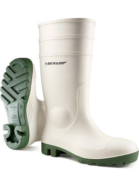 Dunlop Protomastor Safety Γαλότσες Εργασίας Κνήμης Λευκές