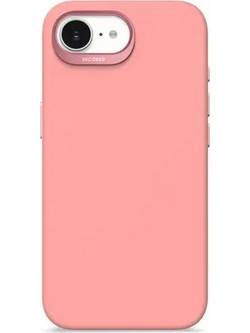 Decoded AntiMicrobial Silicone Backcover iPhone 16e Bubble Gum