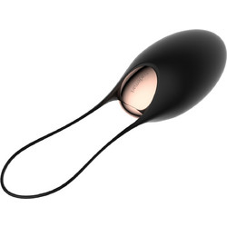 Silicone Weareable Vibrating Egg, USB Rechargeable 10 Vibrating Modes - Black