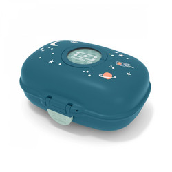 Monbento Gram Cosmic Πλαστικό Παιδικό Δοχείο Φαγητού Μπλε 600ml