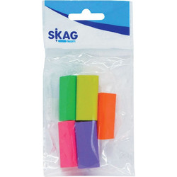 Γόμα Τρίγωνη Skag Blister 5τεμ
