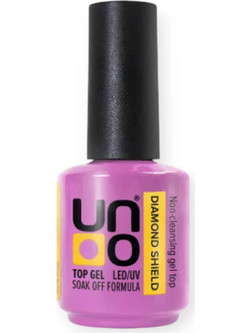 Uno Diamond Shield Top Coat Gloss Βερνίκι Νυχιών 15ml