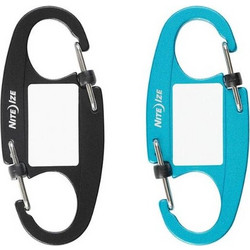 Μπρελόκ Identikey Slidelock Dual Carabiner (2pcs) Black & Blue (IKSLA-A1-2R6) Nite Ize