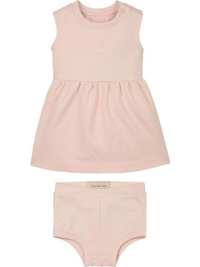 Φόρεμα bebe Calvin Klein Pink