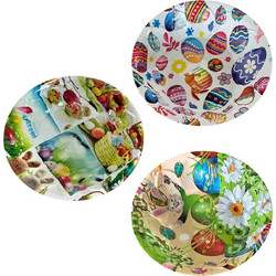 Μπωλιέρα Βαθια Στρογγυλή Πασχαλινή o23x6cm Bunny's 932140