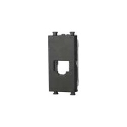 ΠΛΑΚΙΔΙΟ ΓΙΑ ΜΗΧΑΝΙΣΜΟ RJ45 1Μ ΜΑΥΡΟ ΙΝΟ LINEME - Lineme