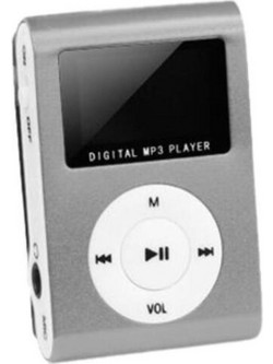 Setty Portable MP3 Player 32GB με Οθόνη 1" με Ραδιόφωνο Ασημί
