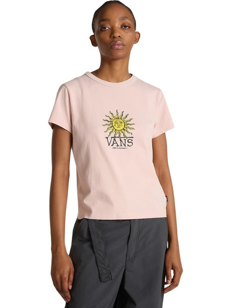 Vans Cosmic Ray Mini T-Shirts VN000NX9O3N1 - Sepia Rose