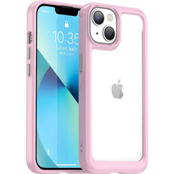 Hurtel Outer Space Back Cover Pink (iPhone 14 Plus)