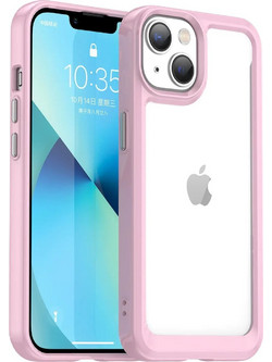 Hurtel Outer Space Back Cover Pink (iPhone 14 Plus)