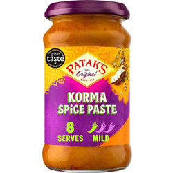 Πάστα Μπαχαρικών Χωρίς Γλουτένη Pataks Korma Spice Paste Mild 283g