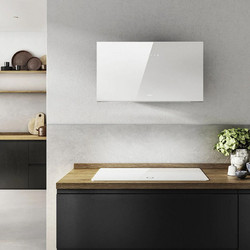 Elica Plat WH/F/55 Απορροφητήρας Καμινάδα-Τζάκι 55cm Λευκός