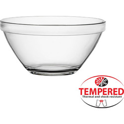 Γυάλινο μπωλ Φ17cm Tempered BORMIOLI ROCCO Ιταλίας ΣΕΤ 6 ΤΕΜΑΧΙΩΝ c372630