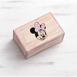 Parisis Σετ Βάπτισης με Παγκάκι για Κορίτσι Minnie Mouse Ν131-B