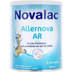 Novalac Allernova Βρεφικό Γάλα Σκόνη 0m+ Χωρίς Λακτόζη 400gr