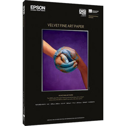 Epson Velvet Fine Art Paper Φωτογραφικό Χαρτί Matte A3+ 260gr/m για Εκτυπωτές Inkjet 20 Φύλλα