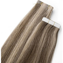 Seamless1 Tape Hair Extensions 55cm Opal-Mocha
