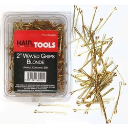 Hair Tools 2" Waved Grips Blonde - 500 τμχ (60521)