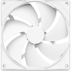 NZXT F140P Case Fan 140mm με Σύνδεση 4-Pin PWM White